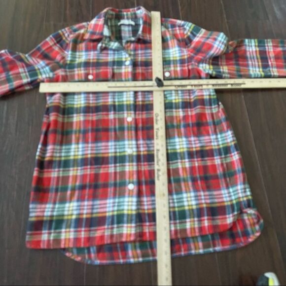 Madewell 1937 Womens Buffalo Plaid Flannel Size Small Multicolor - Picture 3 of 4